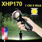 Новый обновленный XHP160 мощный светодиодный фонарик XHP50.2 Перезаряжаемый Usb Тактический фонасветильник 18650 уличсветильник ing Flash светильник