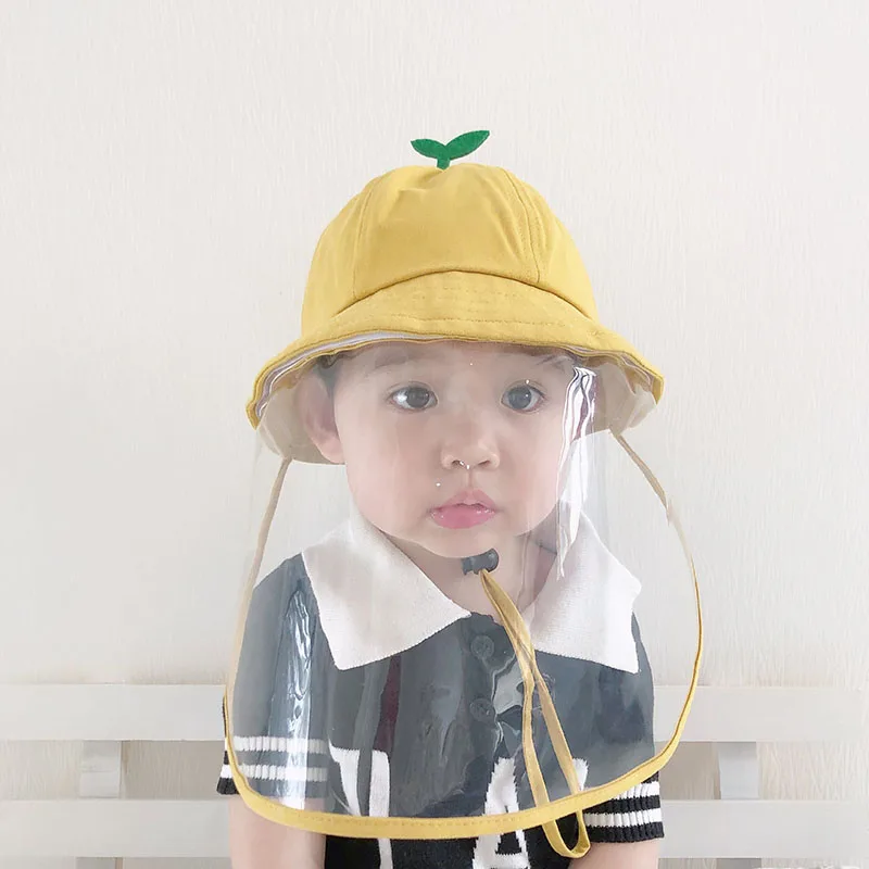 Children Hat Baby Protective Cap Basin Thin TPU Cute Fisherman Sunscreen | Детская одежда и обувь