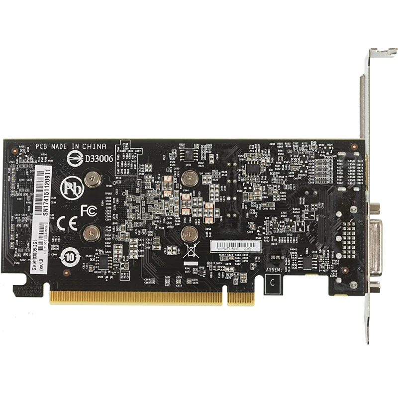 Видеокарта GIGABYTE nVidia GeForce GT 1030 GV-N1030D5-2GL | Компьютеры и офис