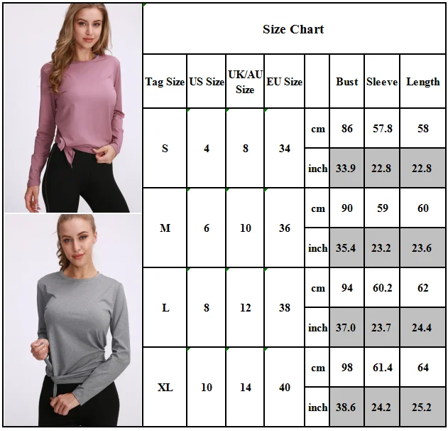 

Women Loose Quick-drying Running Sports Solid Color Gym Casual Long Sleeve