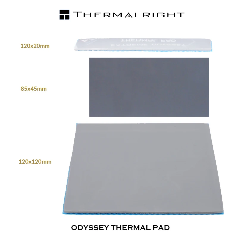 Тепловое правое ODYSSEY PC водяное охлаждение 12 8 Вт/мК термосиликоновая прокладка