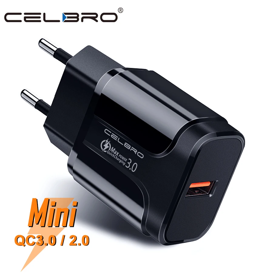 18 Вт Быстрая зарядка 3,0 4,0 Usb зарядное устройство Qc 3,0 Qc3.0 Быстрая зарядка для телефона Eu вилка Дорожное настенное зарядное устройство s для samsung