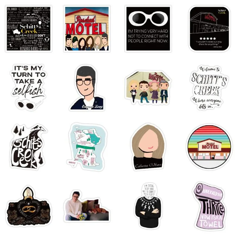 

10/30/50 PCS Rich And Poor Road American Drama Helmet Stickers Computer Skateboard Guitar Waterproof Stickers Wholesale
