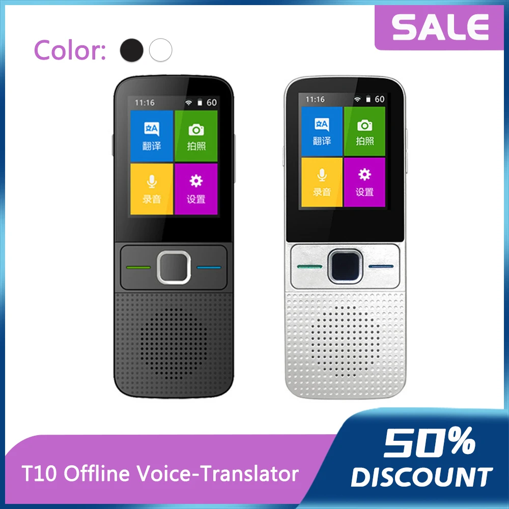 

Умный переводчик голоса 137, многоязычный в реальном времени онлайн, мгновенный выключенный перевод, обучение AI, преобразование T10 в наличии