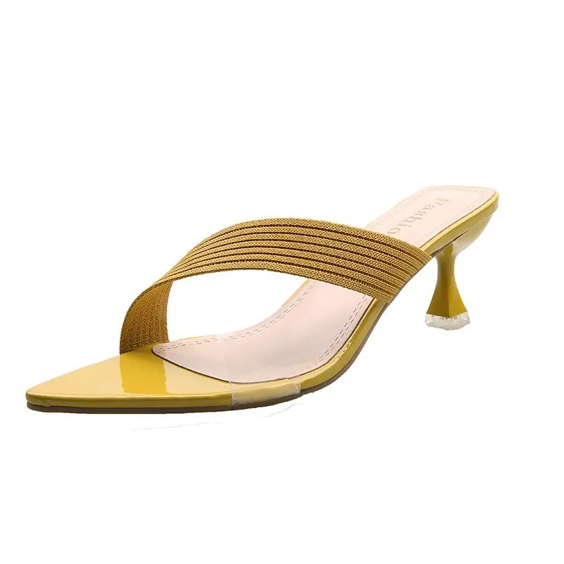 

2021 Summer Classic Shoes Slides Outdoor Slipper Woman Pointed toe Shoes Luxury Designer Shoes