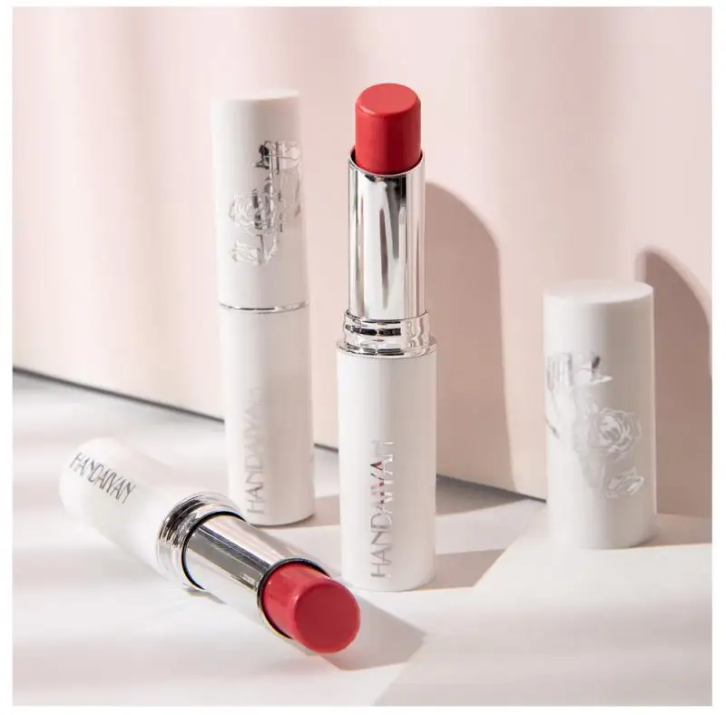 HANDAIYAN новинка Натуральная розовая помада цветочный бальзам для губ увлажняющий