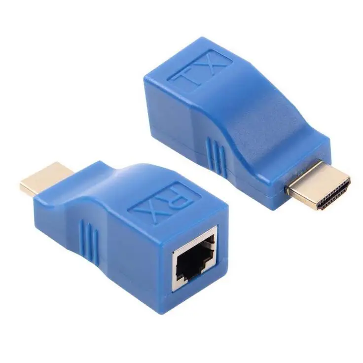 Самый новый HDMI удлинитель передатчика TX/RX 1 пара 30 м V1.4 1080P 4K x 2K по Cat5e CAT6 RJ45 Ethernet