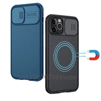 top sale for iphone 12 pro max mini nillkin slide cover protect camera magnetic case privacy back cover