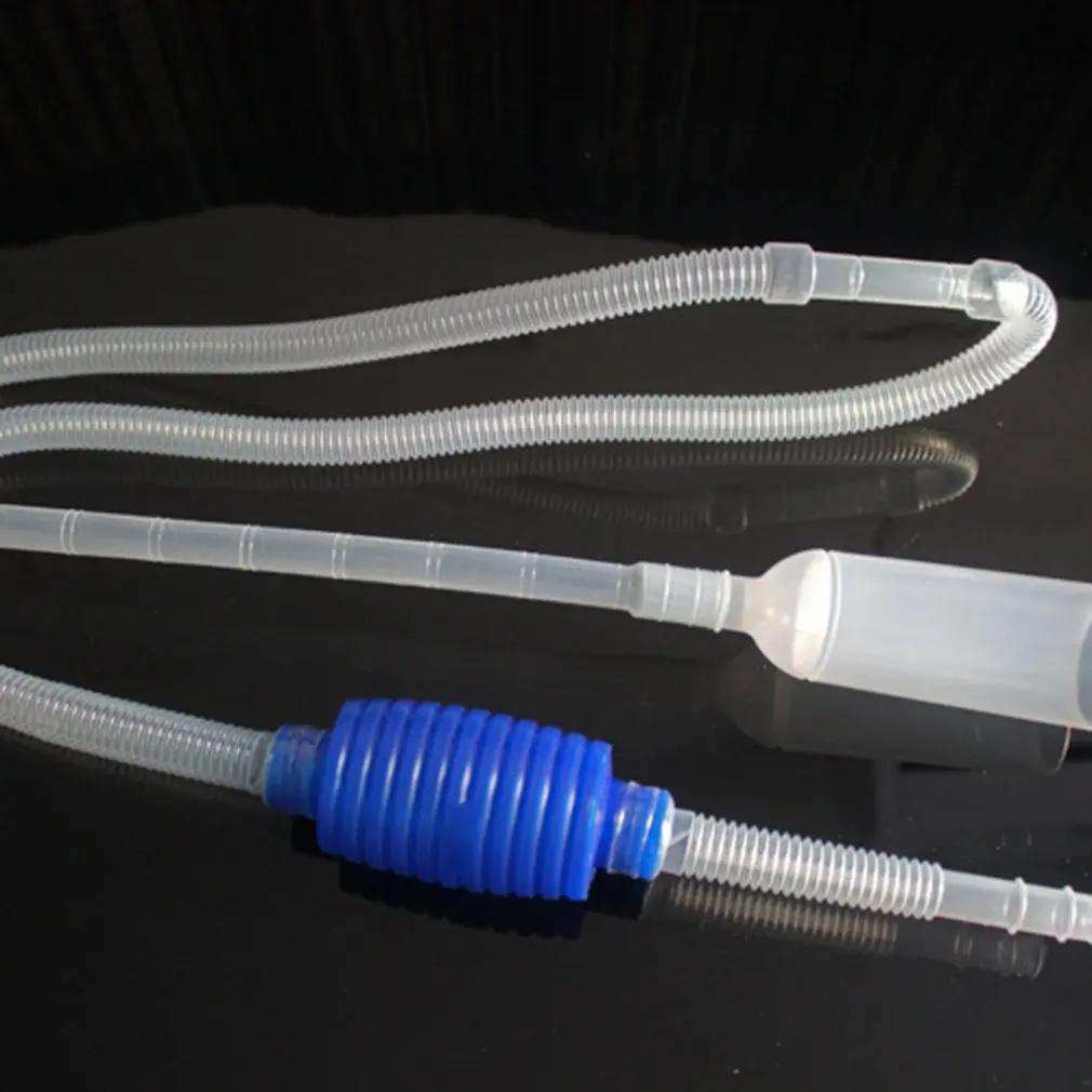 Аквариумный сифон для очистки аквариума пылесос гравий очиститель песка ловушка