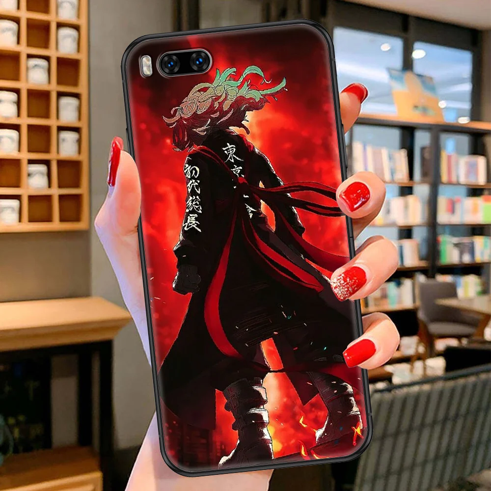 Tokyo Revengers Phone case For Xiaomi Mi Max Note 3 A2 A3 8 9 9T 10 Lite Pro Ultra black soft coque luxury funda 3D waterproof | Мобильные