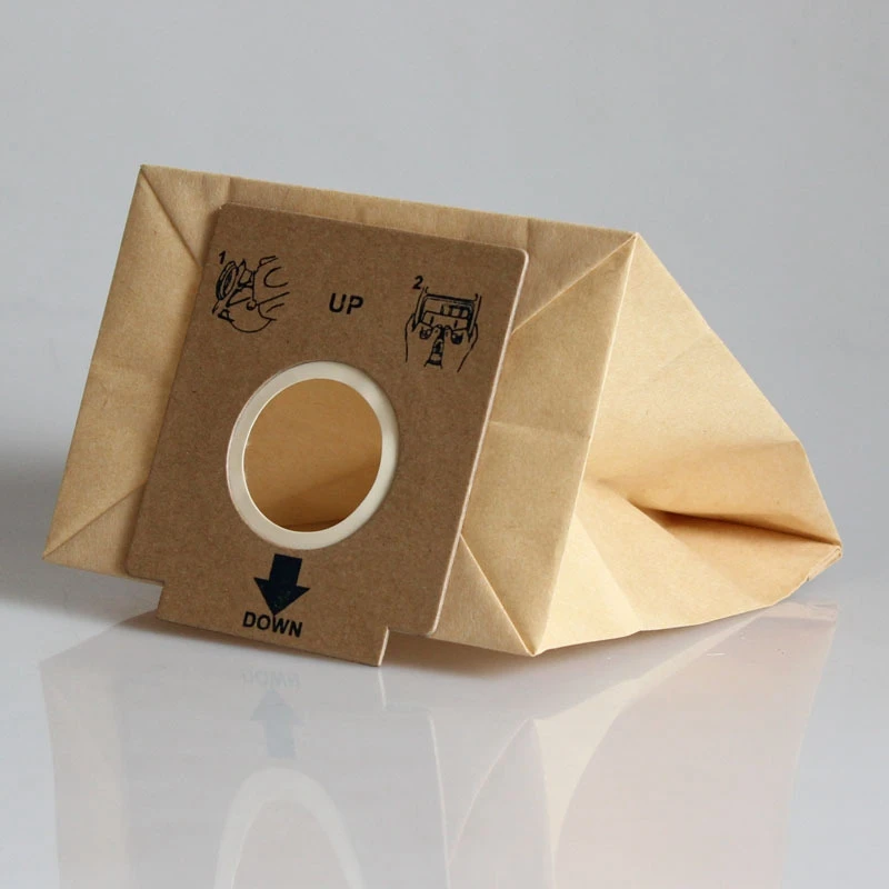 10 Pcs Vacuum Cleaner Kraft Paper Dust Bags Dual Filter Bag Fit for Z1480 ZW1200-211 ZC1120B ZC1120R ZC1120Y ZMO1510 ZMO151 | Бытовая