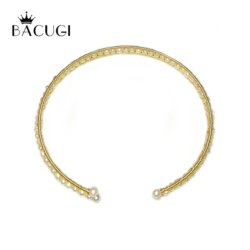 

Original Design Handmade Natural Freshwater Pearl Necklace For Women Wedding Engagement Fine Jewelry