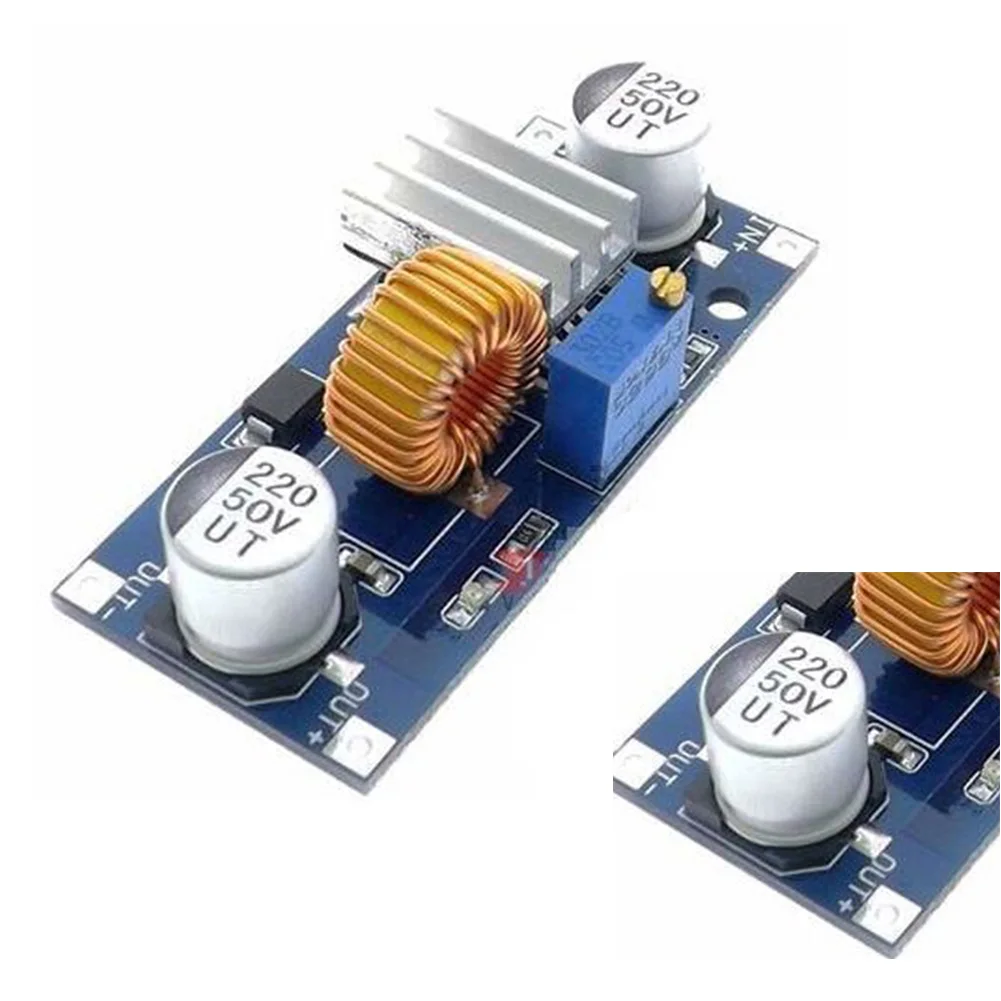5A XL4015 DC-DC компонент прочный 75 Вт регулируемый 4-38 в блок питания конвертировать