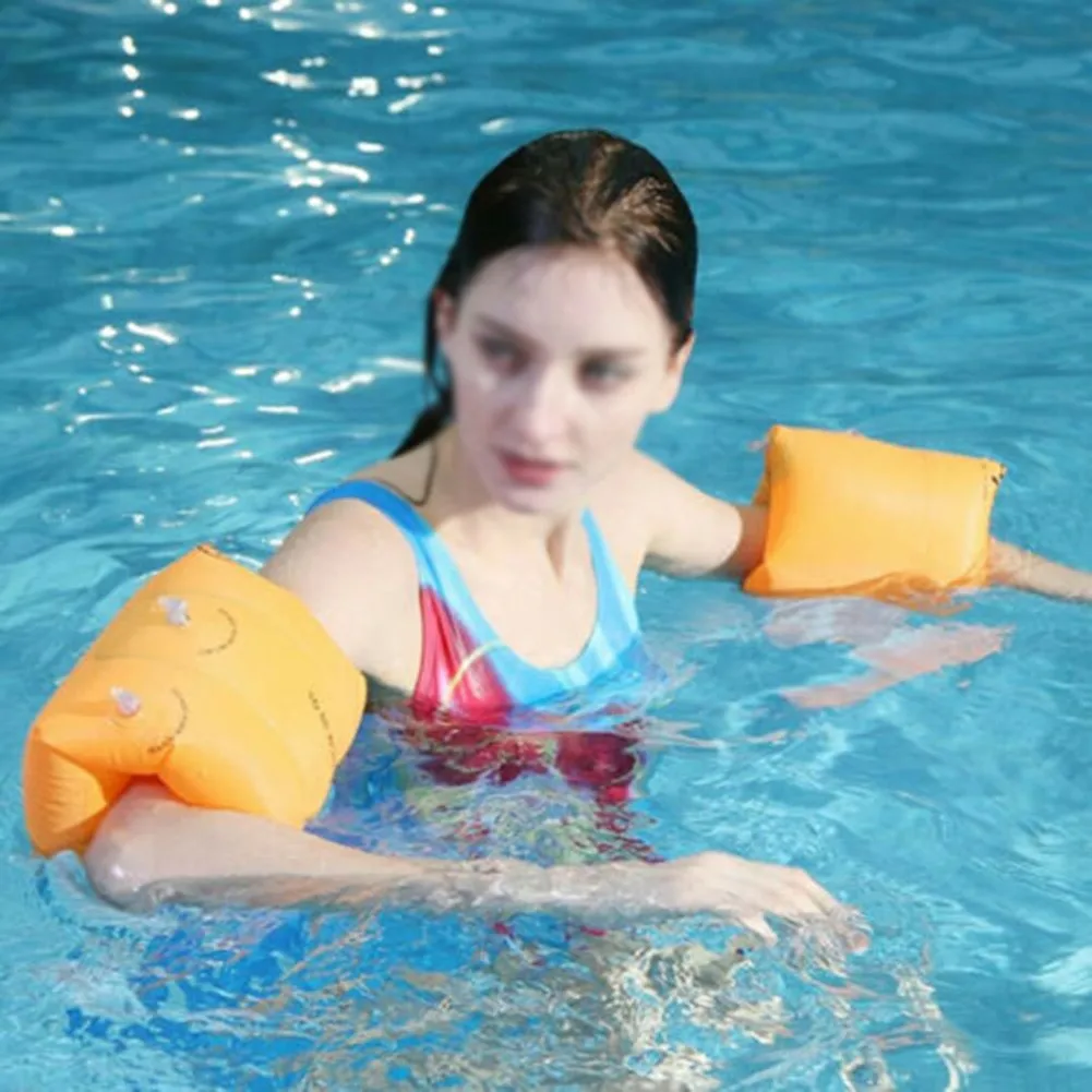 

2PC Swimming Arm Ring Inflatable Pool Float Sleeves Floating Armbands Adult& Children Safety Armbands　Swim Pool Accessorieｓ