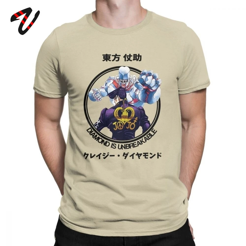 Josuke Higashikata футболка Adventure Новинка мужские футболки идея подарка из 100%