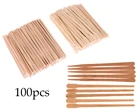 100 шт., деревянные лопатки для дезинфекции языка
