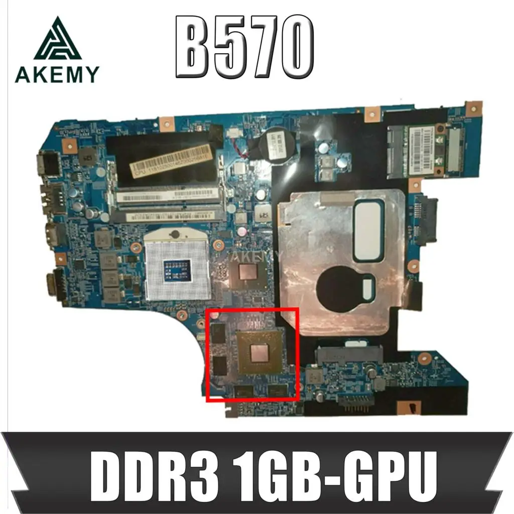 

Akemy 10290-2 48.4PA01.021 LZ57 MB For lenovo ideapad B570 V570 Laptop motherboard HM65 DDR3 graphics 1GB