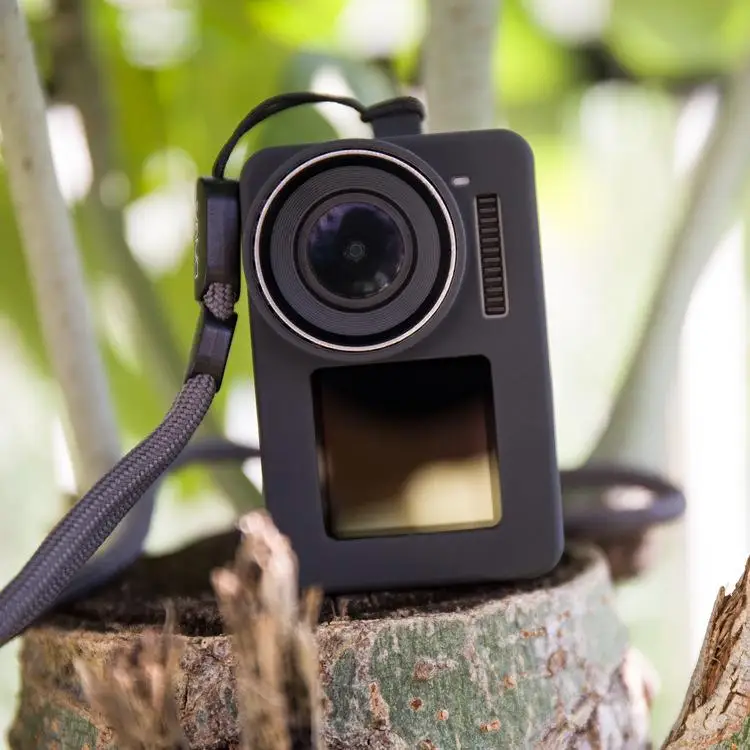 

Silicone Protective Shell For DJI Osmo Action Lanyard Adjuster Sports Camera Accessories