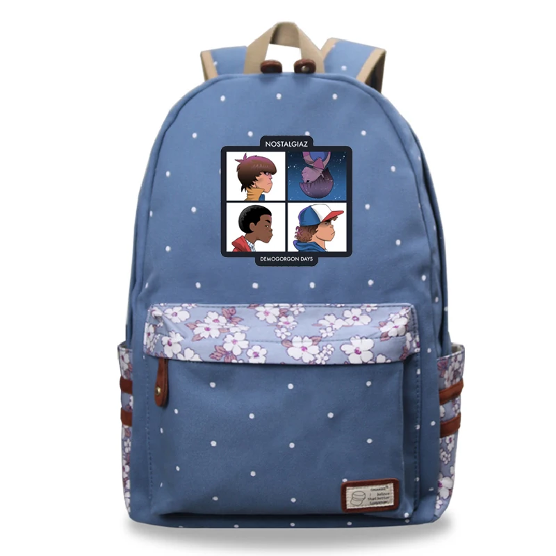 Рюкзак Mochila Masculina Sac Stranger Things 15 21 школьная сумка с цветочным рисунком для девочек