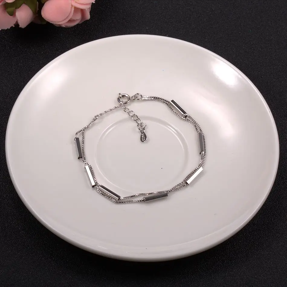 Браслеты цепочки из серебра 925 пробы|Гибкие и жесткие браслеты| |