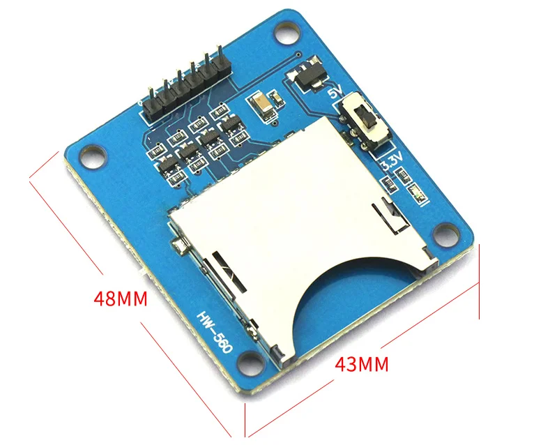 Плата расширения мини Micro SD для Arduino | Электроника