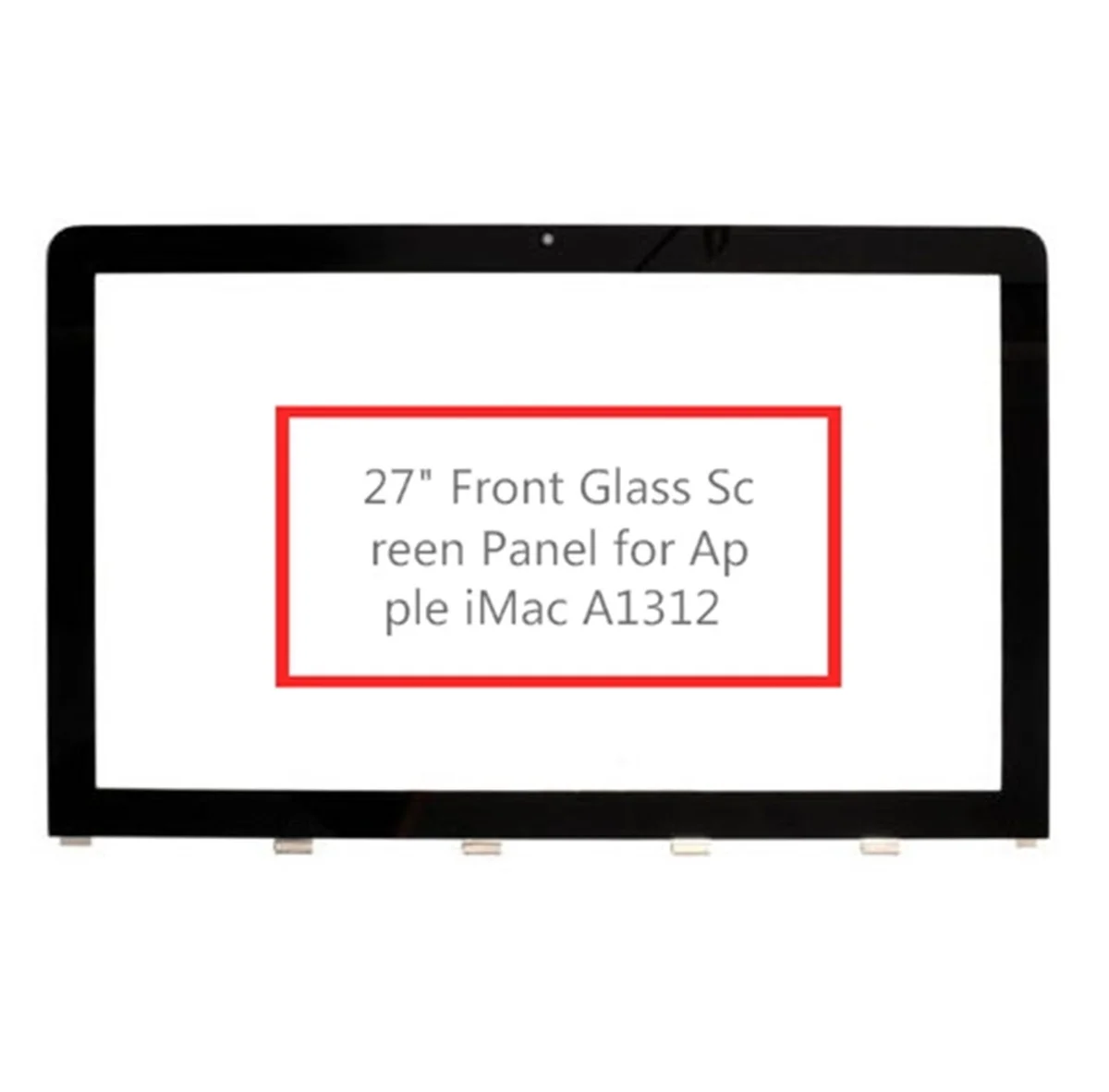 

SHIP FROM NL New For Apple iMac 27" Front LCD Glass/Bezel cover A1312 Year 2011 922-9833 810-355