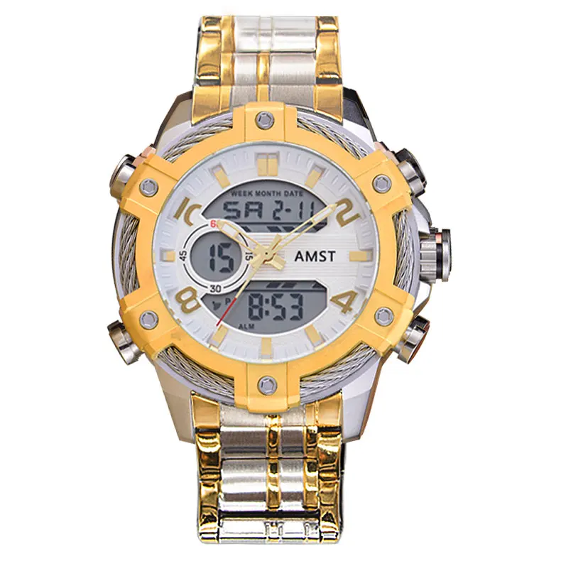 

2021 Top Brand Luxury multifunctional sports electronic watch for men's clocks and watchs