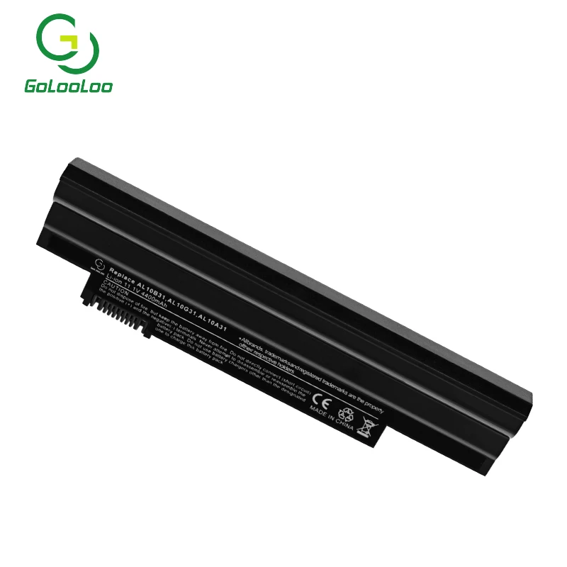 Аккумулятор для ноутбука Golooloo 6 ячеек Acer Aspire One 360 (D260) 522 AOD255 AOD257 AOD260 D255 D255E D257 D260 D270