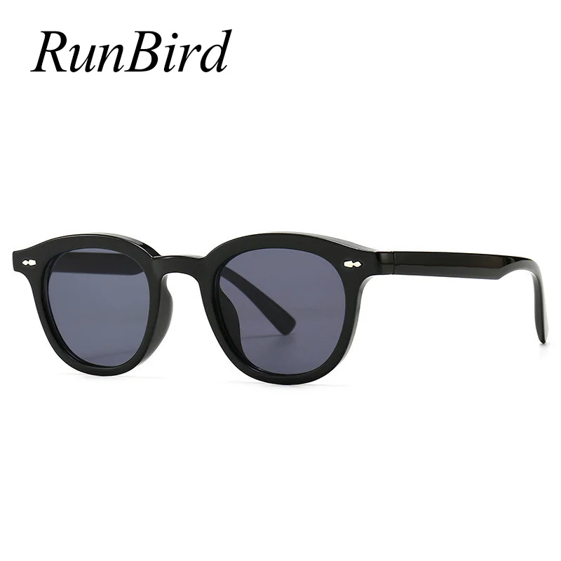 

RUNBIRD Round Glasses Frame New Korean Version Cat Eye Frame Anti-blue Light Flat Small Women's Glasses Men's Glasses 6089