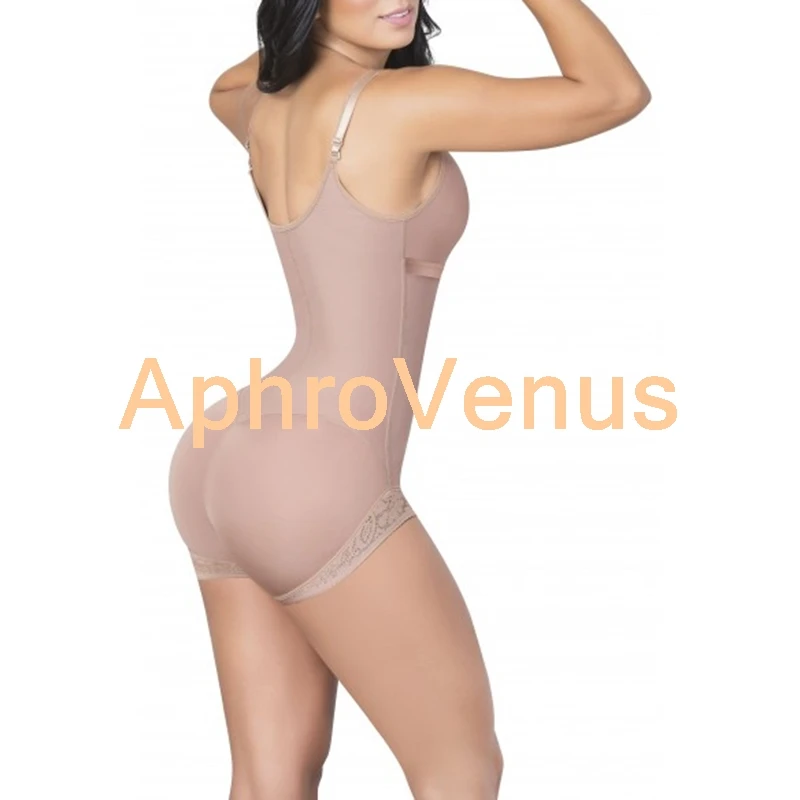 

Women's Seamless Girdle Zipper Full Body Shaper Plus Size Bodysuit Post Surgery Firm Shapewear Colombian Tummy Control Slimming