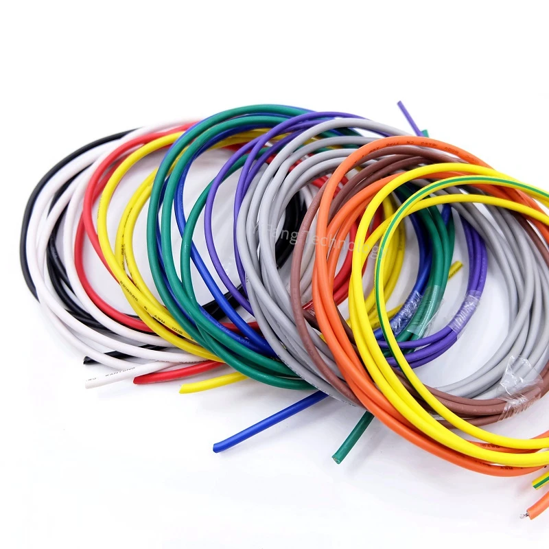 5 м/10 м проводной кабель UL1571 луженая медная проволока пвх Изолированная 32AWG 30AWG 28AWG