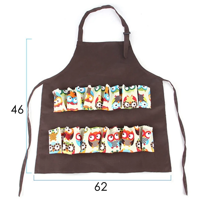 

Chicken Egg Apron Gathering Egg Apron with 12 Pockets for Adult Egg Collecting Apron
