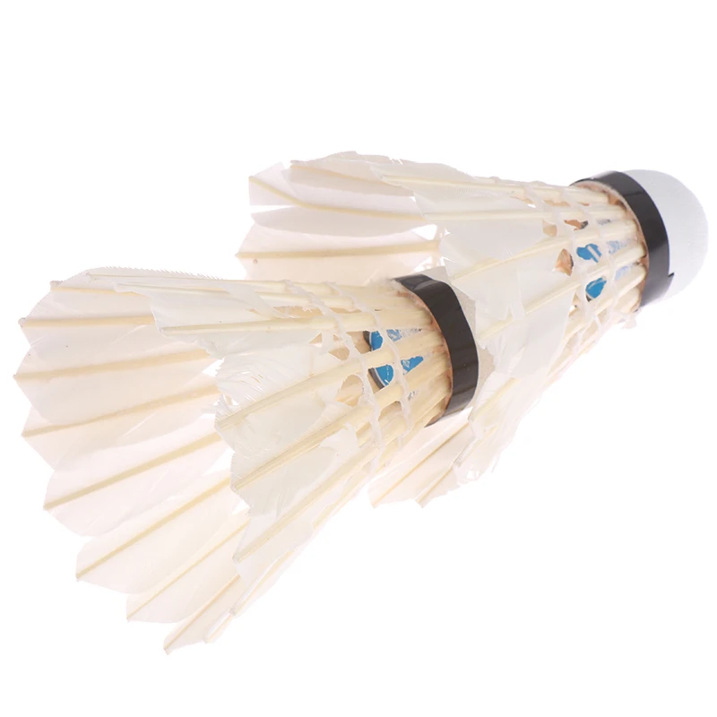 

12pcs/lot Badminton Shuttlecocks Goose Feather Shuttlecock Badminton Balls Outdoor Sports Badminton Accessories
