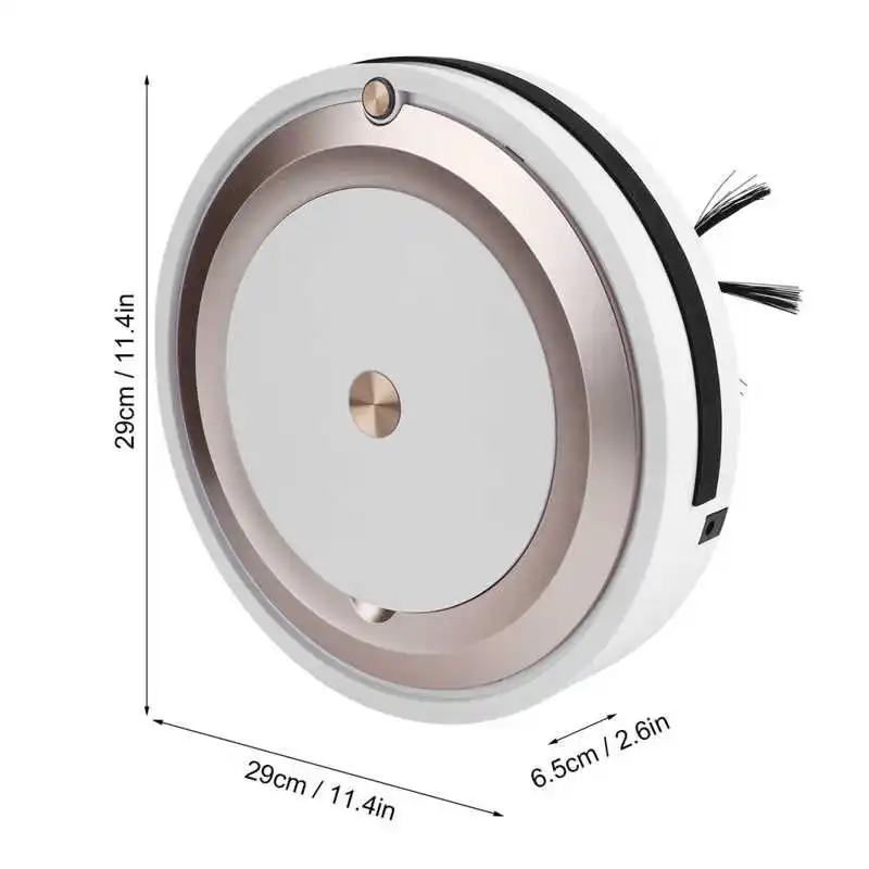 

Sweeping Machine Intelligent Sweeping Robot 3-in-1 Vacuum Cleaner for APP Remote Control USB Charging Vacuum Cleaner