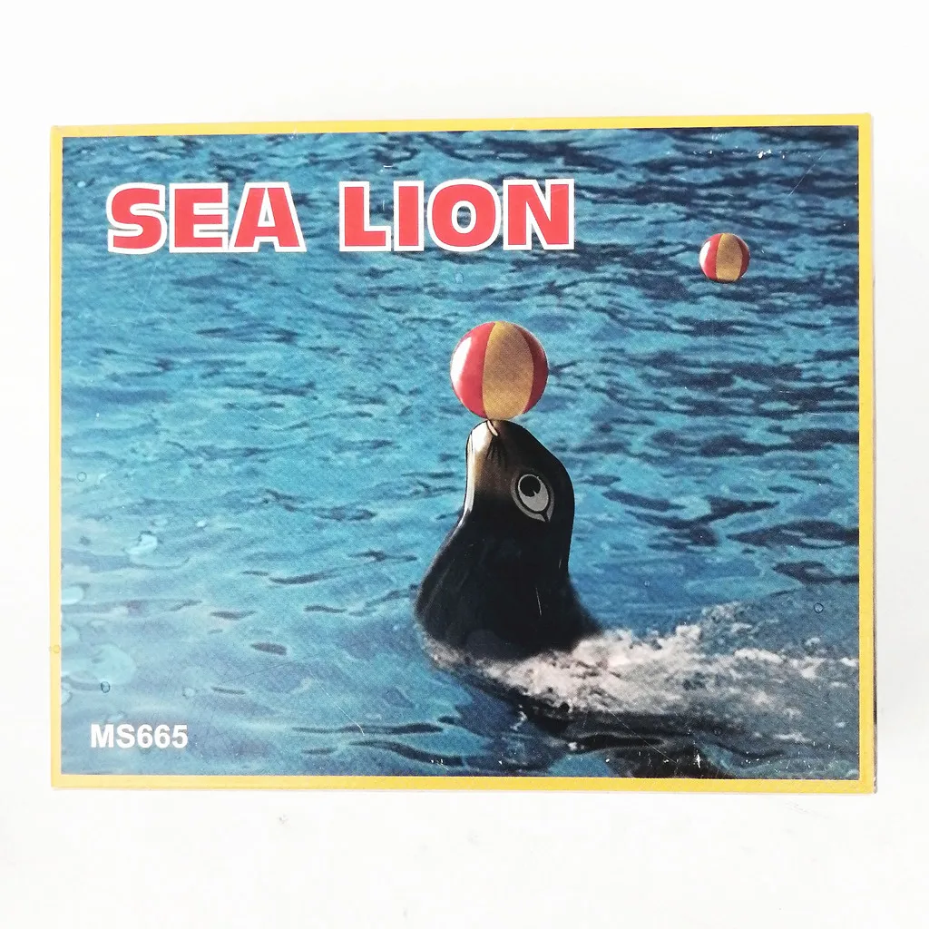 1 шт. Олова морской лев верхний шар цепь намотка Дельфин Ретро Коллекция игрушки