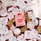 Mohamm 46 штук в штучной упаковке наклейка серия Cupid креативная любовь Уплотнительная наклейка хлопья Скрапбукинг для девочек школьные принадлежности Канцтовары