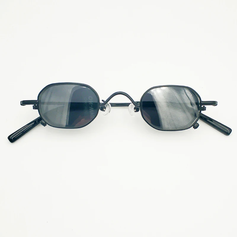 Женские и мужские модные маленькие многоугольные солнцезащитные очки в стиле хип-хоп, в металлической оправе, в стиле ретро от AliExpress RU&CIS NEW