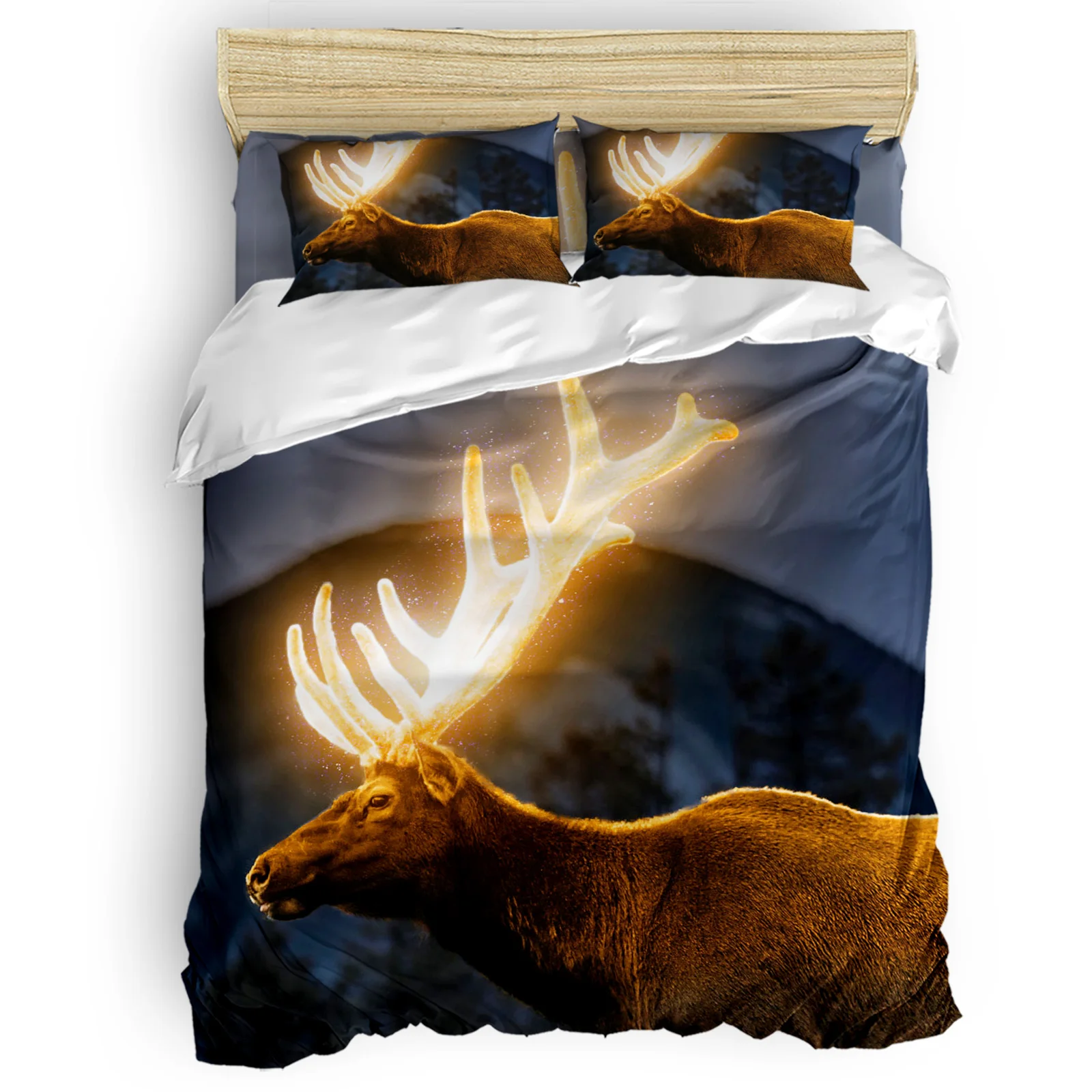 

Комплект постельного белья с изображением лося