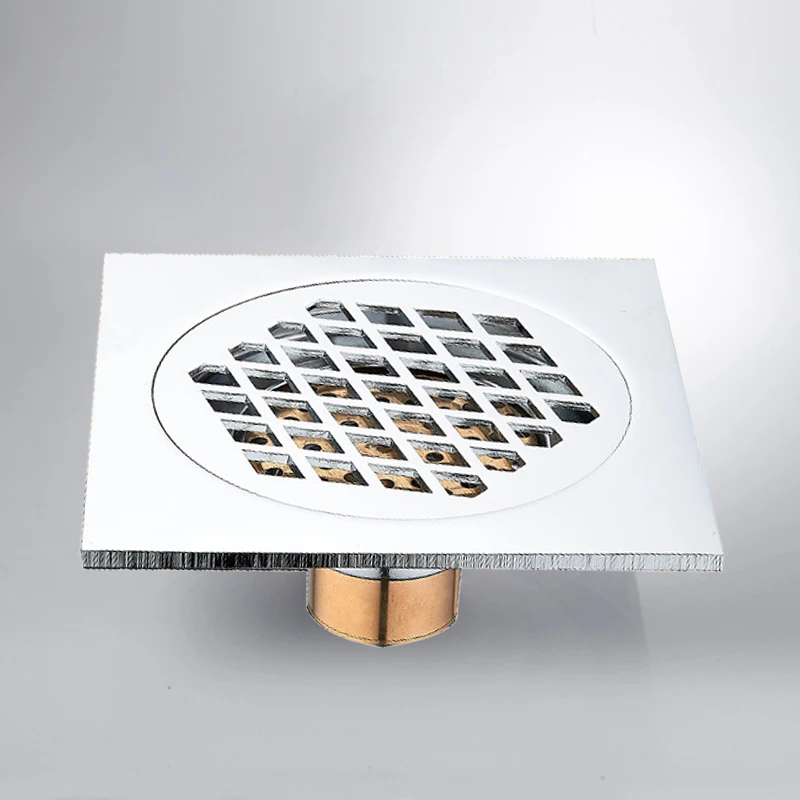 Слив для душа 15*15 см супер большие черные напольные сливы ванной крышка