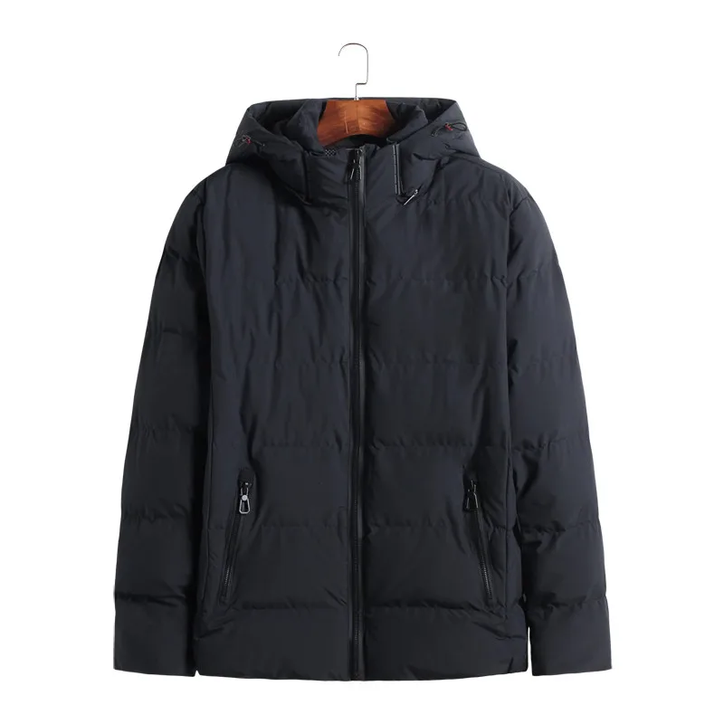 

Winter 8XL 6XL Plus 10XL Jacket Men Warm Coat Cotton-Padded Outwear Mens Coats Jackets Hooded Collar Slim Clothes Thick Parkas