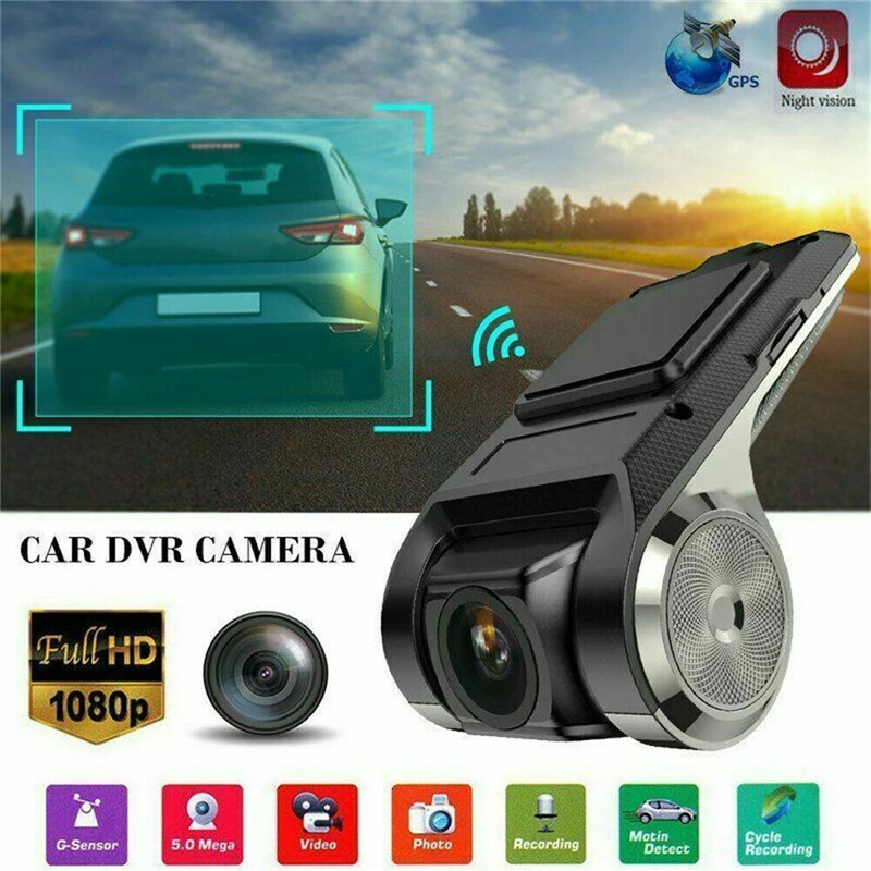 Arival USB автомобильный видеорегистратор для вождения, камера HD 1080 P, ночная версия 170, широкоугольный видиореджистратор, автомобильная камера, регистратор