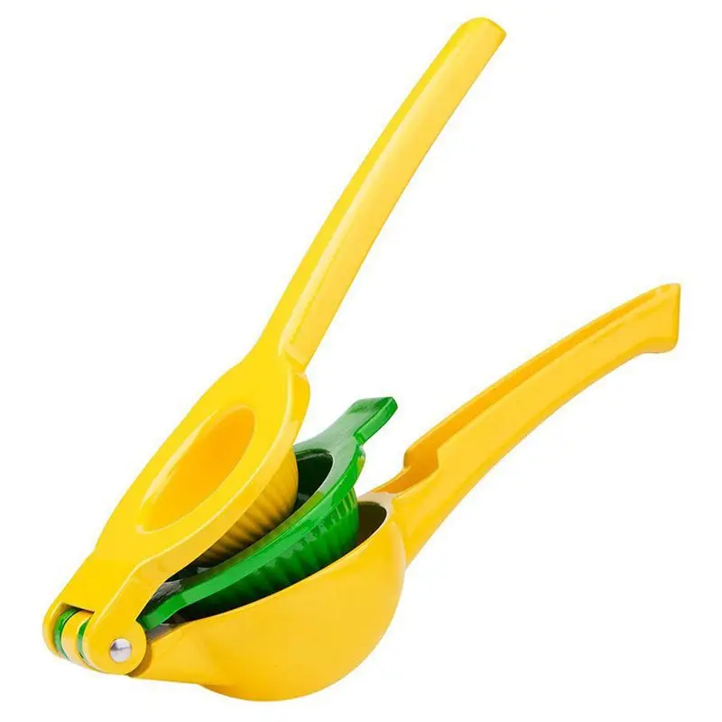 

Manual Lemon Squeezer Premium Quality Metal Citrus Squeezer 2-in-1 Lemon Juicer / Lime Squeezer