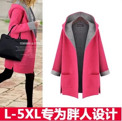 Новинка Осень-зима 2019 стильный женский свободный кардиган ярких цветов большого