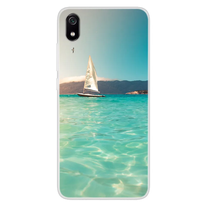 Чехол для Xiaomi Redmi 7A мультяшный Мягкий силиконовый чехол накладка телефона Redmi7A 7 A