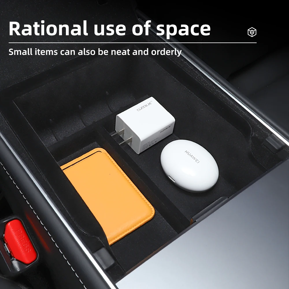 3 шт. поддон-органайзер для консоли Tesla Model 2021 |