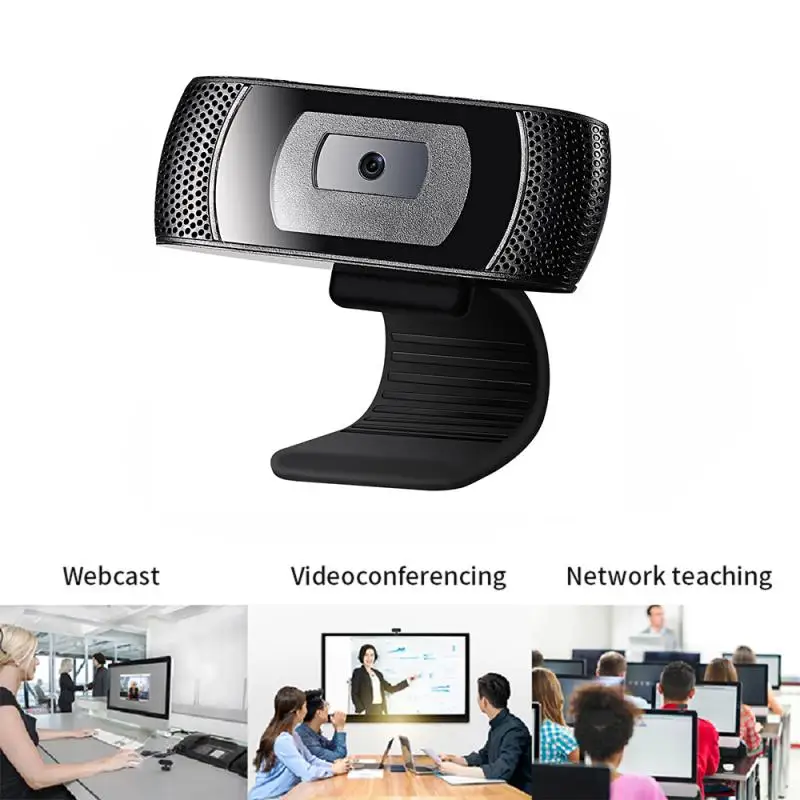 Веб-камера 2K HD Focus с автоматическим встроенным микрофоном Высококачественная