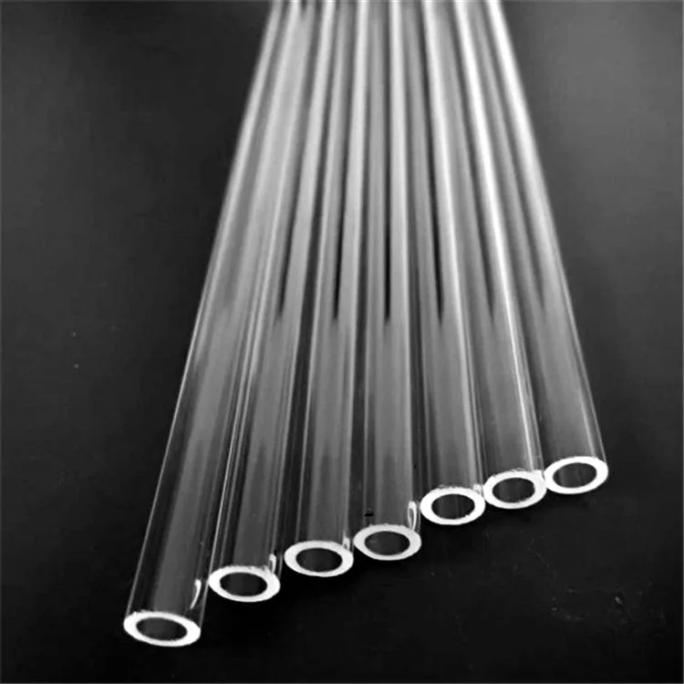 Прозрачная кварцевая стеклянная трубка для образцов OD6 и OD12| |