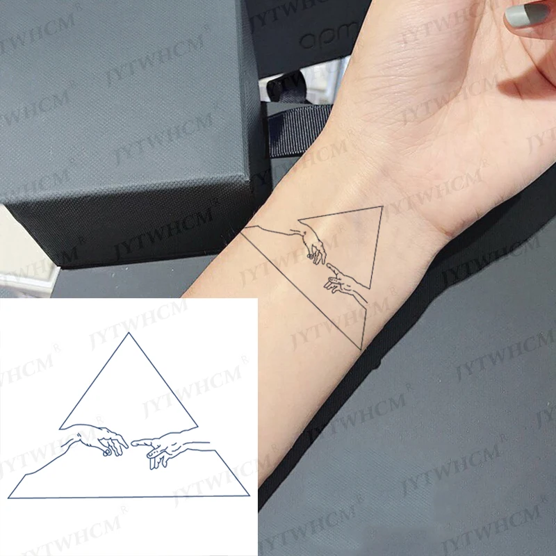 Полуперманентные временные тату-наклейки с чернилами водостойкие постепенно