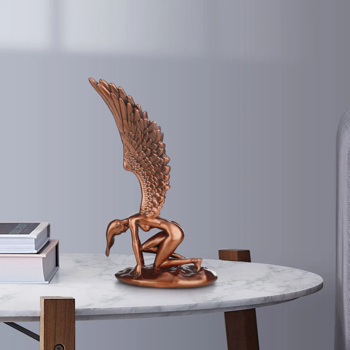 Angel Figurine Statue Hand-painted Figurine Home Decor Accessory Decorative Accents home decoration accessories Ornaments