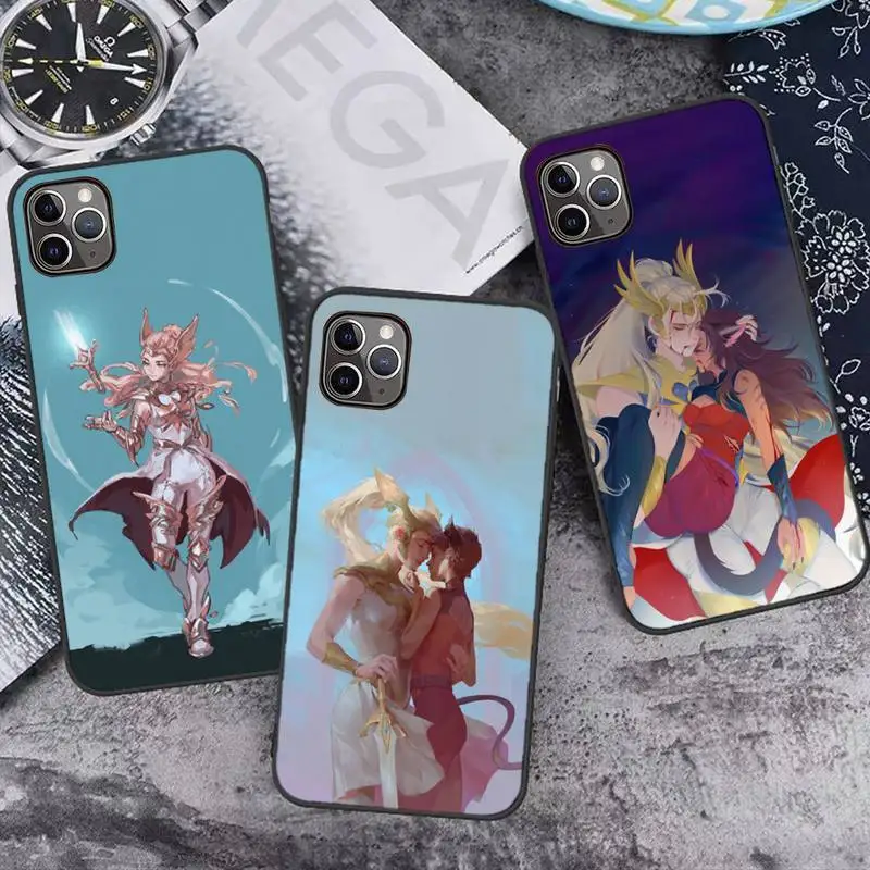 

She Ra Princess of Power Phone Case for iPhone 13 7 8 11 12 Pro X XS XR Samsung A S 6 7 9 10 51 70 mobile bags Anime Cartoon